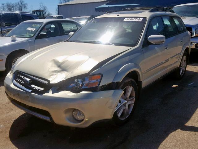 4S4BP86C854310798 - 2005 SUBARU LEGACY OUT TAN photo 2