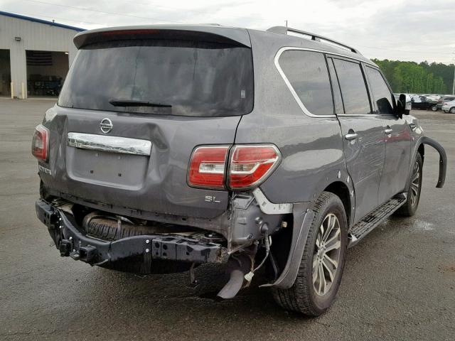 JN8AY2NC1J9557285 - 2018 NISSAN ARMADA SV GRAY photo 4