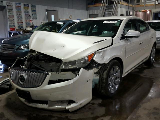 1G4GC5ED1BF287147 - 2011 BUICK LACROSSE C WHITE photo 2