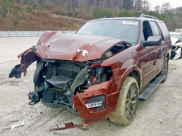 1FMJU2AT5HEA32529 - 2017 FORD EXPEDITION BROWN photo 2