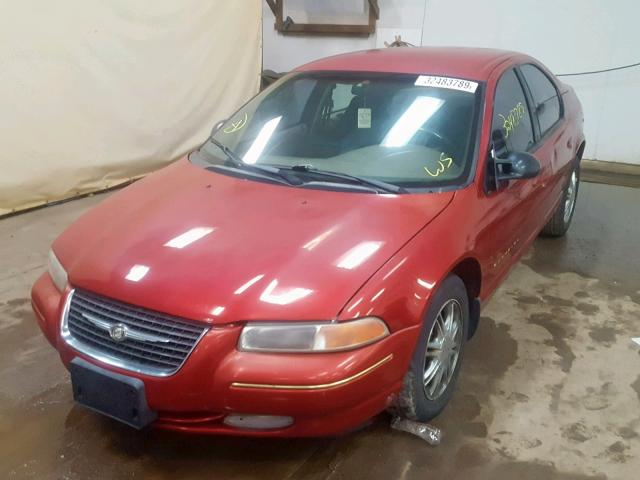 1C3EJ56H5YN155417 - 2000 CHRYSLER CIRRUS LXI RED photo 2