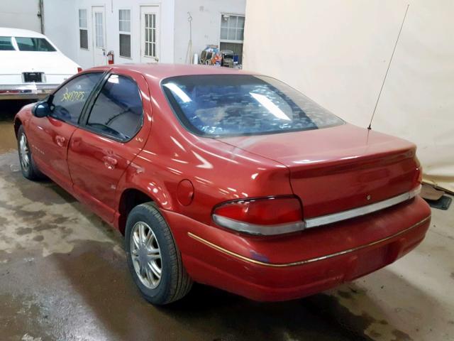 1C3EJ56H5YN155417 - 2000 CHRYSLER CIRRUS LXI RED photo 3