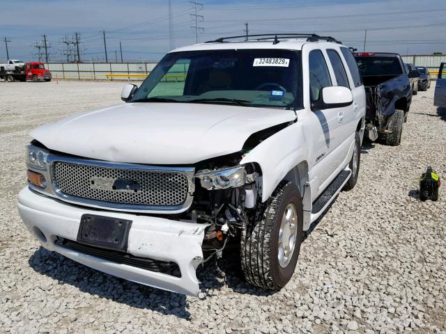 1GKEK63U36J102224 - 2006 GMC YUKON DENA WHITE photo 2