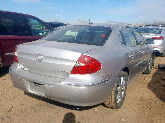 2G4WE587961221387 - 2006 BUICK LACROSSE C SILVER photo 4