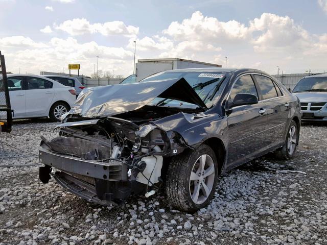 1G1ZC5E09CF149361 - 2012 CHEVROLET MALIBU 1LT 黑色 照片 2