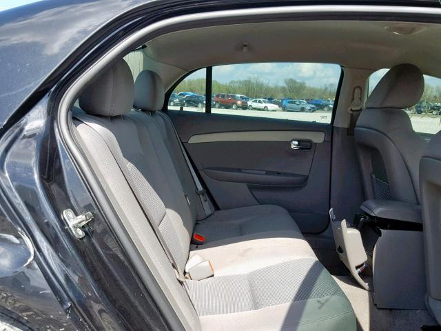 1G1ZC5E09CF149361 - 2012 CHEVROLET MALIBU 1LT 黑色 照片 6