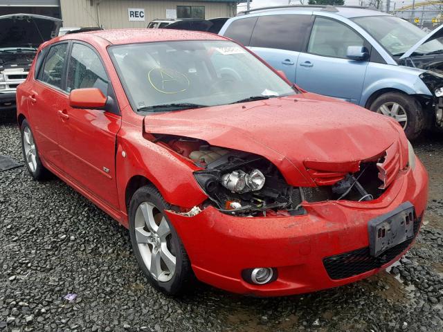 JM1BK143061520845 - 2006 MAZDA 3 HATCHBAC RED photo 1