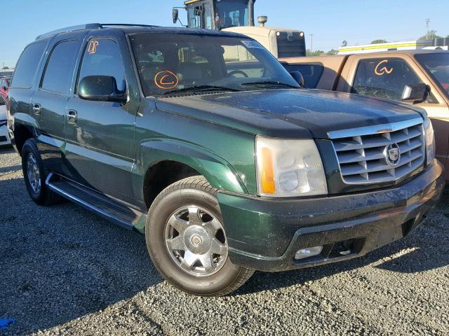 1GYEK63N52R110397 - 2002 CADILLAC ESCALADE L GREEN photo 1