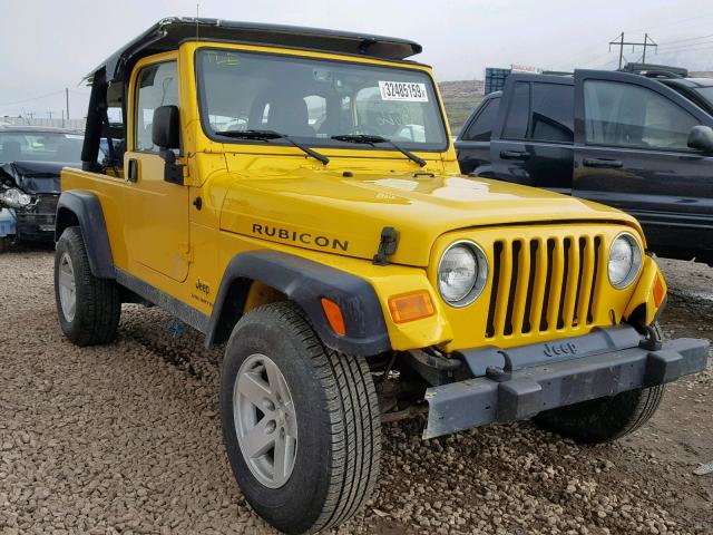 1J4FA64S16P748000 - 2006 JEEP WRANGLER / YELLOW photo 1