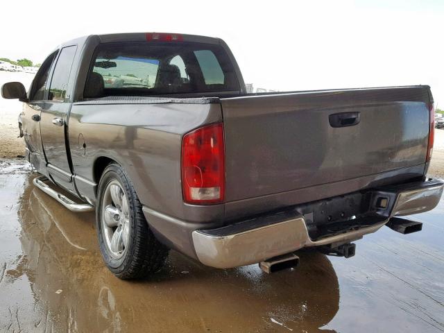 1D7HA18D63S242920 - 2003 DODGE RAM 1500 S GRAY photo 3