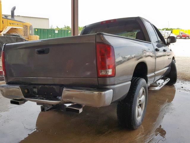 1D7HA18D63S242920 - 2003 DODGE RAM 1500 S GRAY photo 4