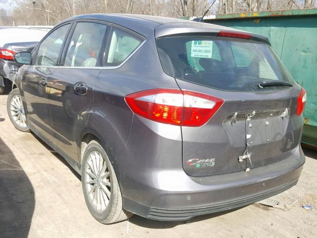 1FADP5CU4DL512301 - 2013 FORD C-MAX PREM GRAY photo 3