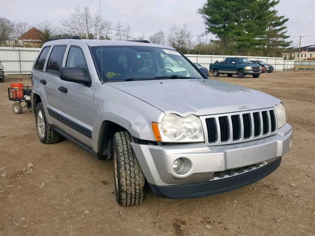 1J4GR48K75C648744 - 2005 JEEP GRAND CHER SILVER photo 1