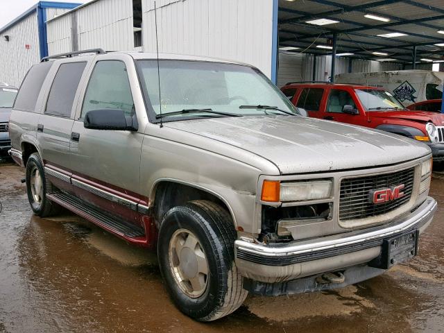 1GKEK13R5XJ707247 - 1999 GMC YUKON GRAY photo 1