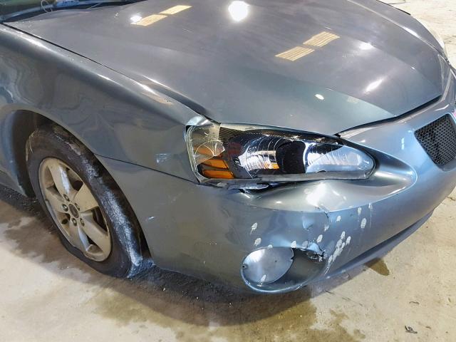 2G2WP552661251989 - 2006 PONTIAC GRAND PRIX BLUE photo 9