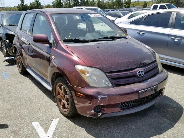 JTKKT624840067785 - 2004 TOYOTA SCION XA PURPLE photo 1