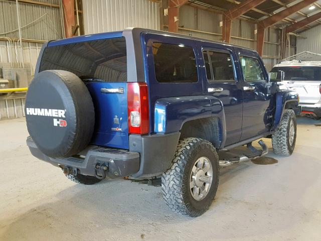 5GTDN136468166131 - 2006 HUMMER H3 BLUE photo 4