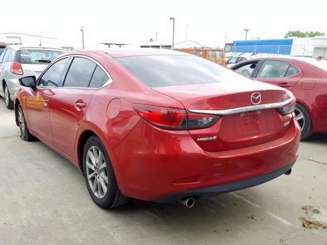 JM1GJ1U51G1404050 - 2016 MAZDA 6 SPORT RED photo 3