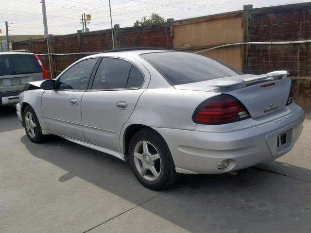 1G2NF52E24C252576 - 2004 PONTIAC GRAND AM S SILVER photo 3