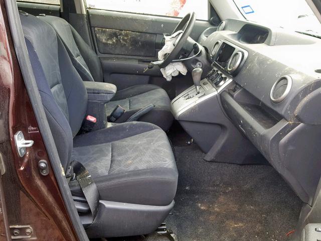 JTLZE4FE0B1138108 - 2011 TOYOTA SCION XB 勃艮第红 照片 5
