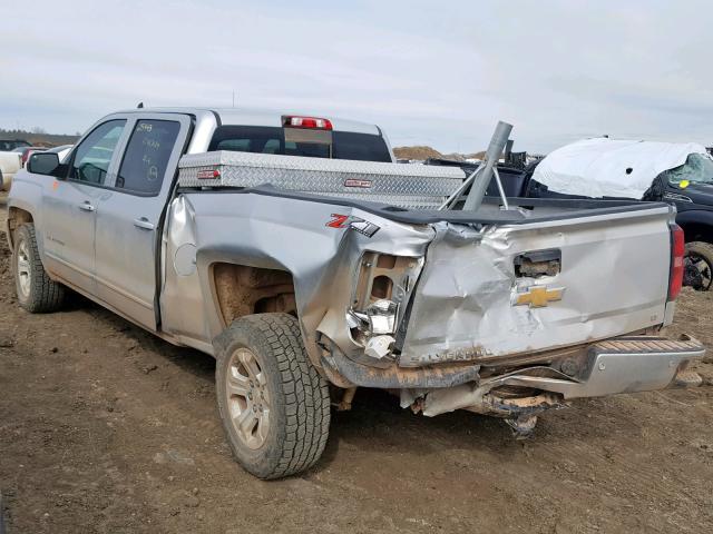 3GCUKREC1JG101497 - 2018 CHEVROLET SILVERADO SILVER photo 3