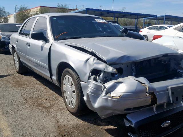 2FAHP71V08X151859 - 2008 FORD CROWN VICT SILVER photo 1