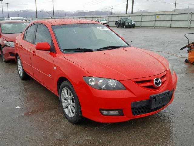 JM1BK323671714280 - 2007 MAZDA 3 S RED photo 1