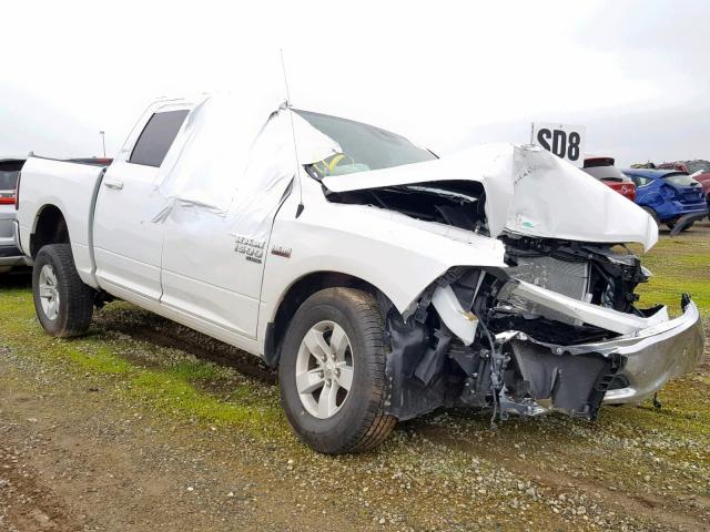 1C6RR7LT5KS582204 - 2019 RAM 1500 CLASS WHITE photo 1