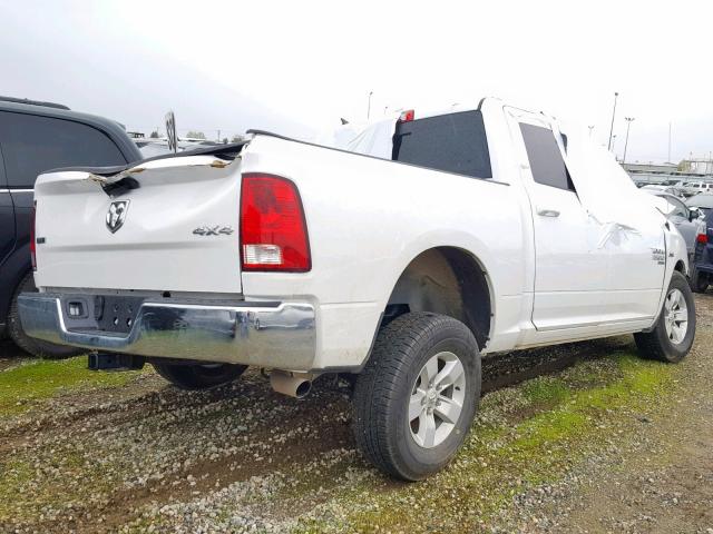 1C6RR7LT5KS582204 - 2019 RAM 1500 CLASS WHITE photo 4