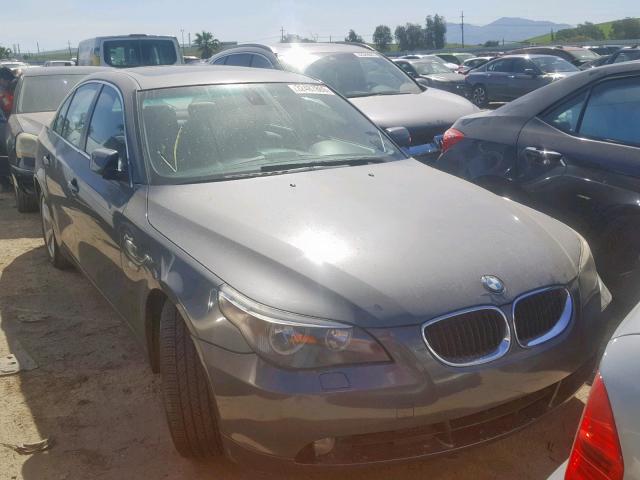 WBANA53545B856286 - 2005 BMW 525 I GRAY photo 1