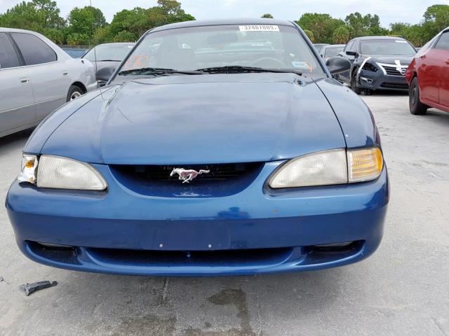 1FAFP42X3WF250996 - 1998 FORD MUSTANG GT BLUE photo 9