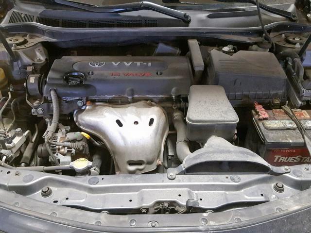 4T4BE46KX8R021681 - 2008 TOYOTA CAMRY CE GRAY photo 7