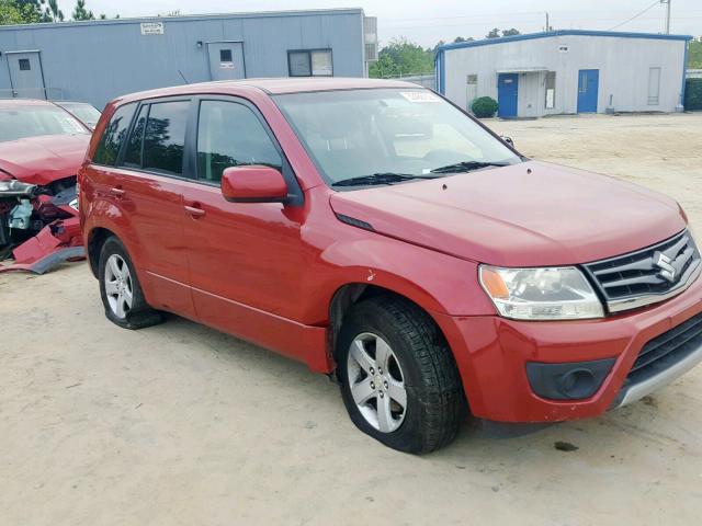 JS3TE0D68D4100389 - 2013 SUZUKI GRAND VITA RED photo 9