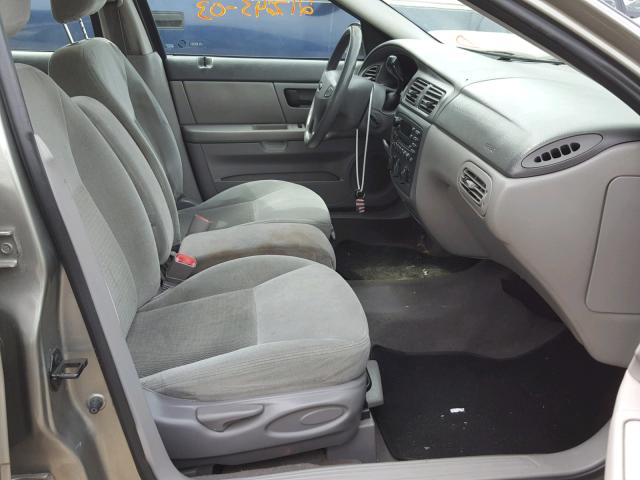 1FAFP55253G236187 - 2003 FORD TAURUS SES GRAY photo 5