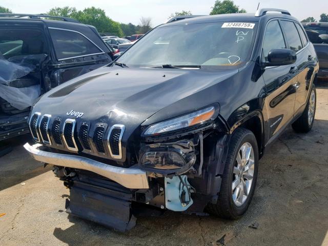 1C4PJLDB4FW584918 - 2015 JEEP CHEROKEE L BLACK photo 2