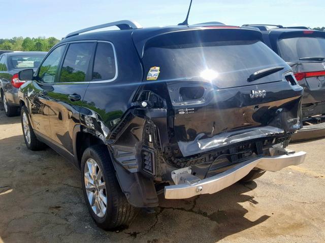 1C4PJLDB4FW584918 - 2015 JEEP CHEROKEE L BLACK photo 3