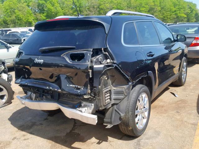 1C4PJLDB4FW584918 - 2015 JEEP CHEROKEE L BLACK photo 4