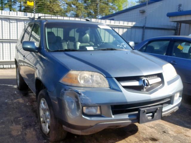 2HNYD18696H536305 - 2006 ACURA MDX TOURIN BLUE photo 1