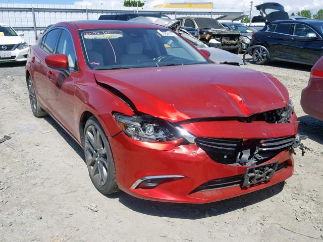 JM1GL1W55H1112264 - 2017 MAZDA 6 GRAND TO RED photo 1