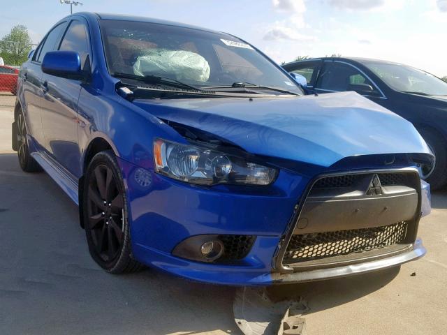 JA32U8FW2CU024013 - 2012 MITSUBISHI LANCER GT BLUE photo 1