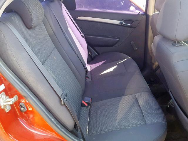 KL1TD56698B041552 - 2008 CHEVROLET AVEO BASE Qırmızı foto 6