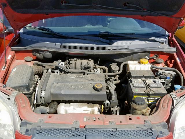 KL1TD56698B041552 - 2008 CHEVROLET AVEO BASE Qırmızı foto 7