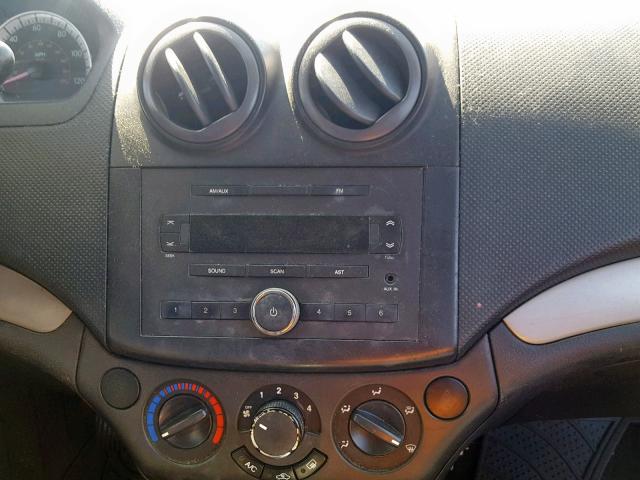 KL1TD56698B041552 - 2008 CHEVROLET AVEO BASE Qırmızı foto 9