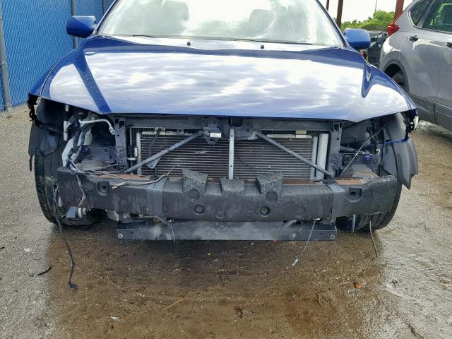 1YVFP80D435M16271 - 2003 MAZDA 6 S BLUE photo 9