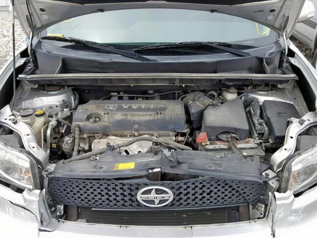 JTLKE50E191081296 - 2009 TOYOTA SCION XB 银色 照片 7