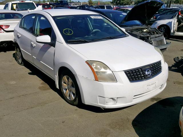 3N1AB61E98L659854 - 2008 NISSAN SENTRA 2.0 WHITE photo 1