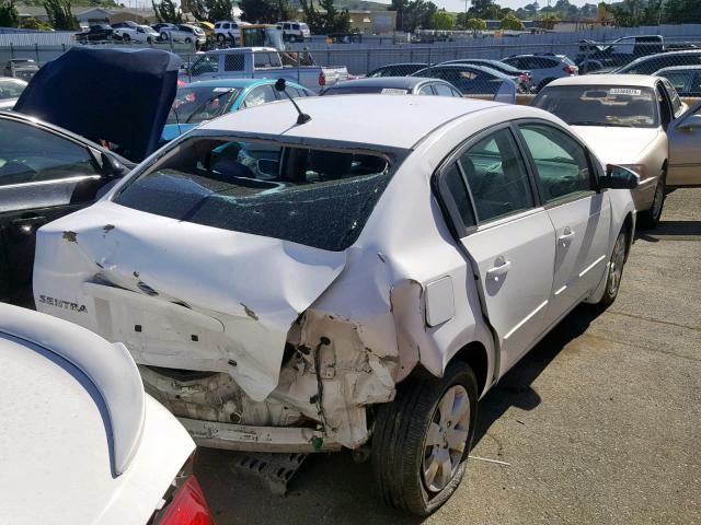 3N1AB61E98L659854 - 2008 NISSAN SENTRA 2.0 WHITE photo 4