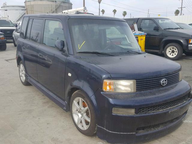 JTLKT324964051388 - 2006 TOYOTA SCION BLUE photo 1