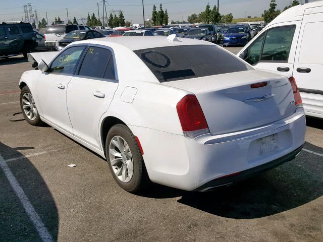 2C3CCAAG8FH893517 - 2015 CHRYSLER 300 LIMITE WHITE photo 3