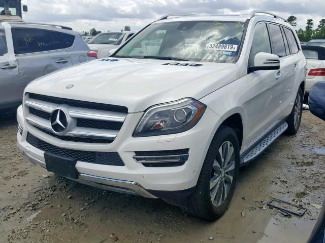 4JGDF7CE7EA423834 - 2014 MERCEDES-BENZ GL 450 4MA WHITE photo 2